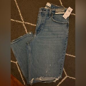 *NEW* Abercrombie Curve Love 90s straight jeans 30S